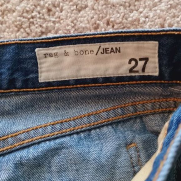 Rag & Bone Distressed Cutoff Denim Shorts Johny Size 27 - Picture 3 of 8